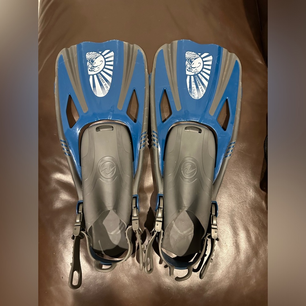 US Divers Youth Snorkel Placement Set Youth Foot Size  XL